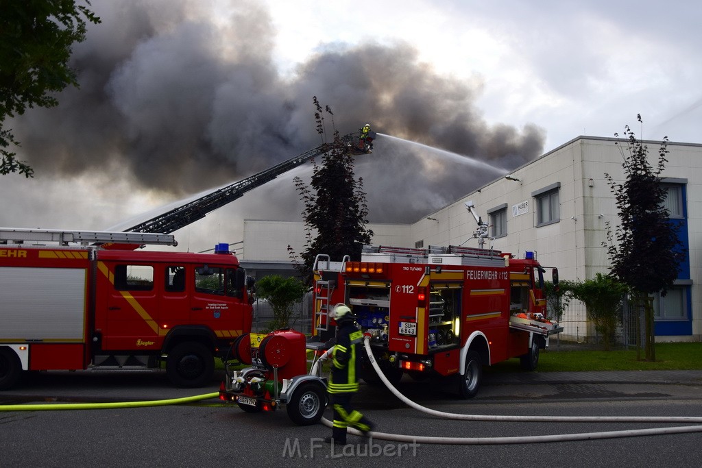 Grossbrand Halle Troisdorf Kriegsdorf Junkersring P108.JPG - Miklos Laubert
